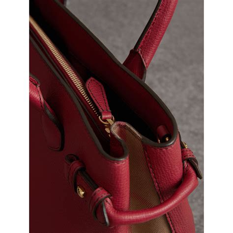 burberry banner russet red